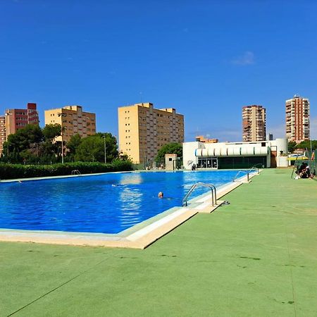 Ferienwohnung Comfortable Studio With Sea View Benidorm Exterior foto