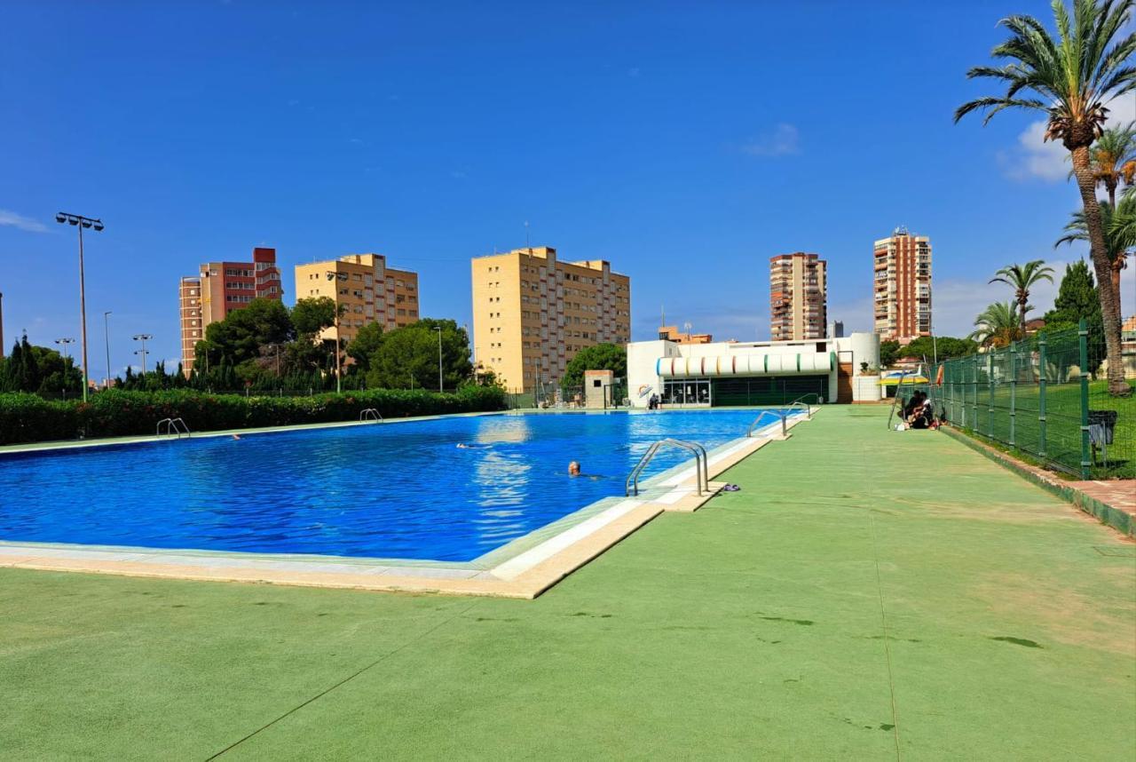 Ferienwohnung Comfortable Studio With Sea View Benidorm Exterior foto
