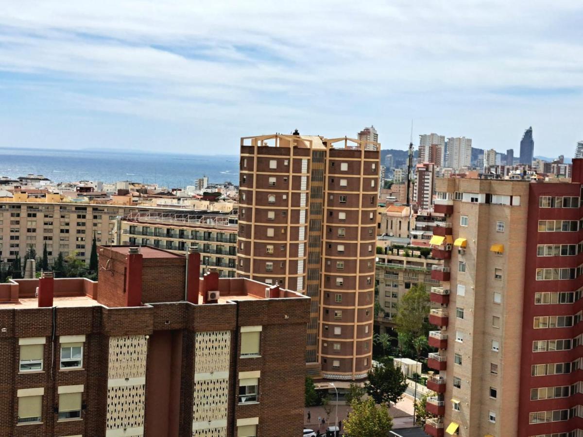 Ferienwohnung Comfortable Studio With Sea View Benidorm Exterior foto